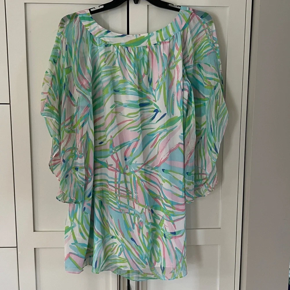 Lilly Pulitzer Pastel Patterned Tunic - Picture 5 of 5